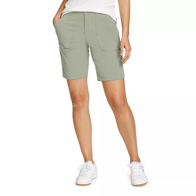 Womens Eddie Bauer Horizon Bermuda Shorts Green Product Image