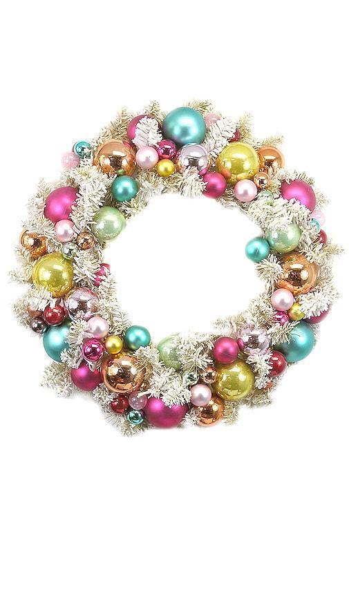 Flocked Wreath Product Image