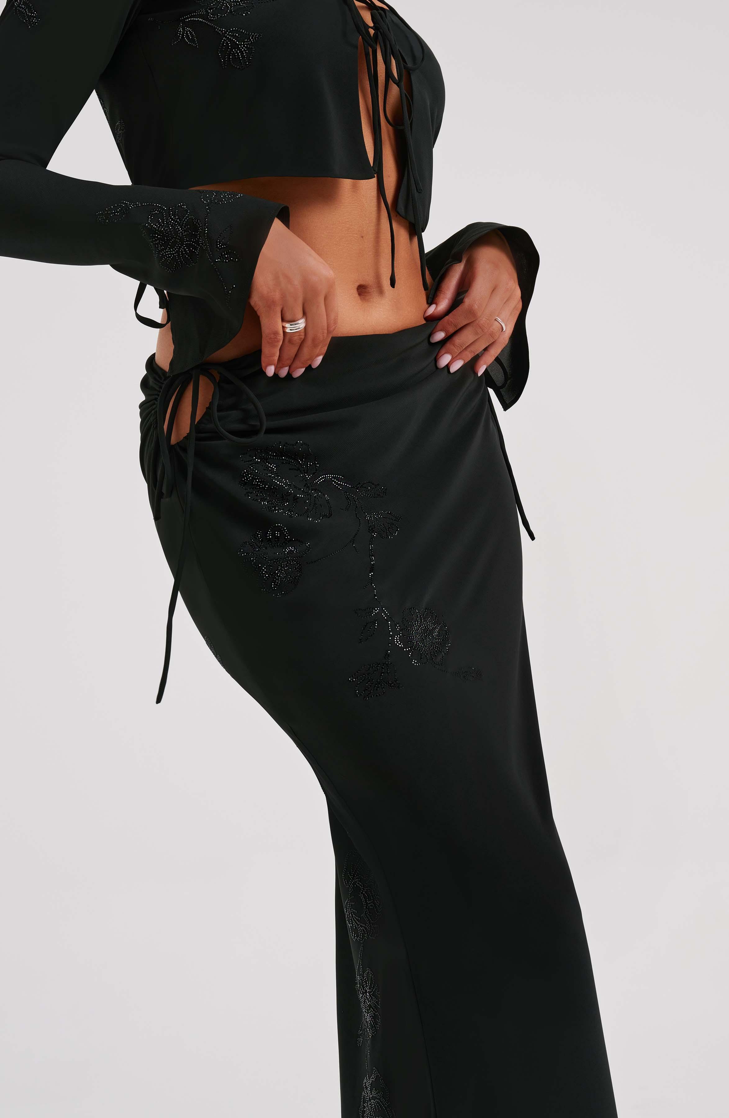 Tana Maxi Skirt - Black Product Image