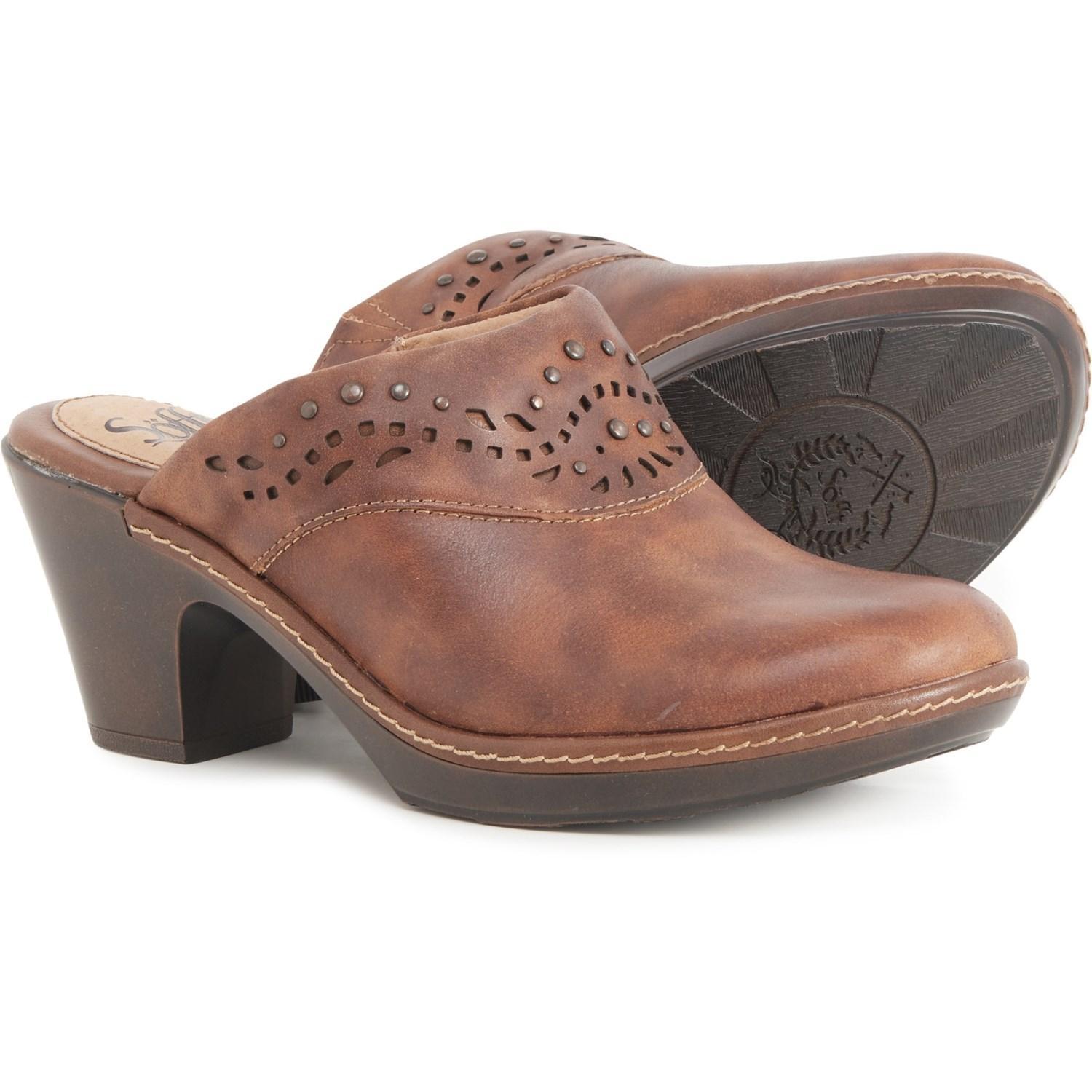 Sofft Laina Clogs - Leather, Open Back (For Women) Product Image