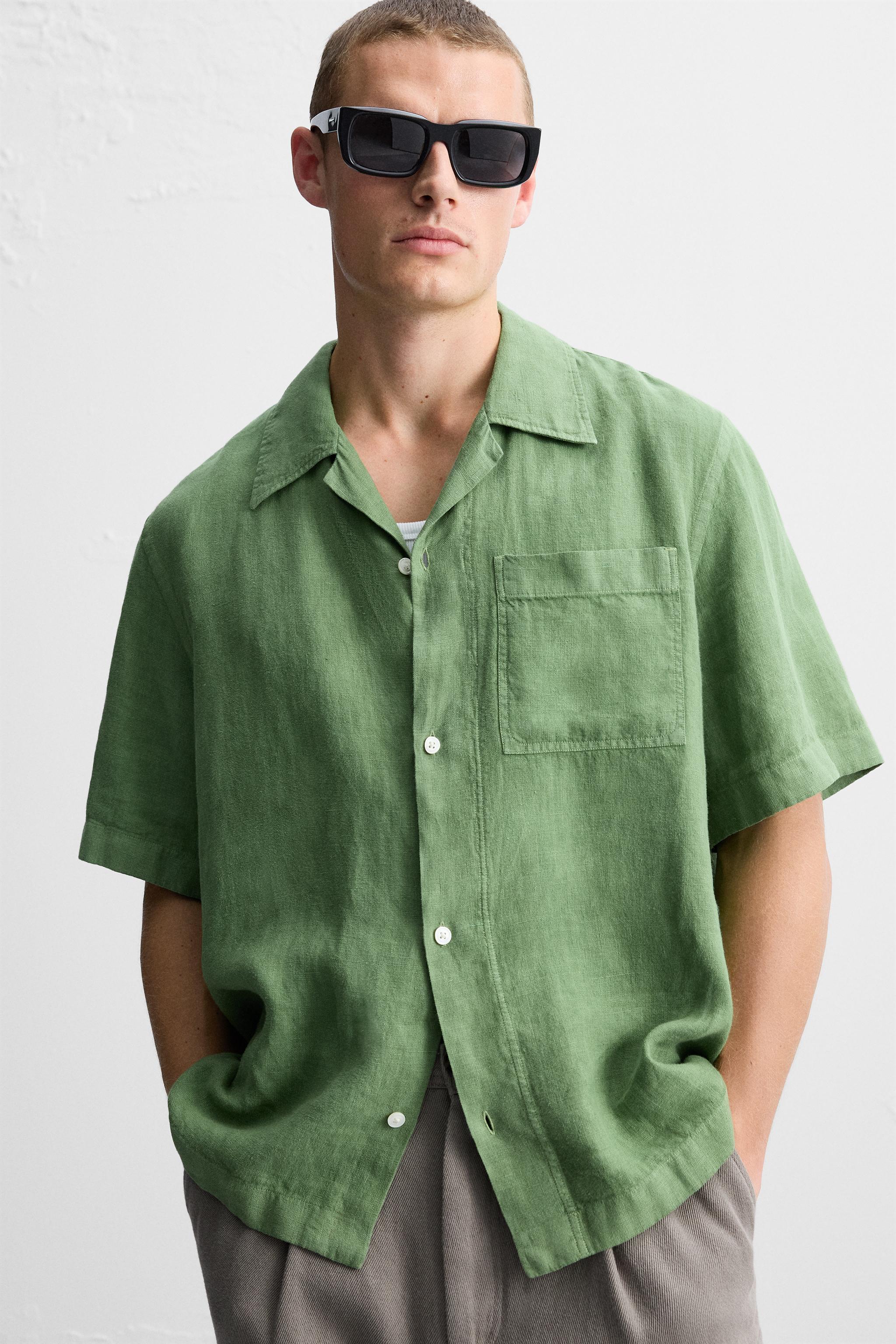 100% LINEN SHIRT Product Image