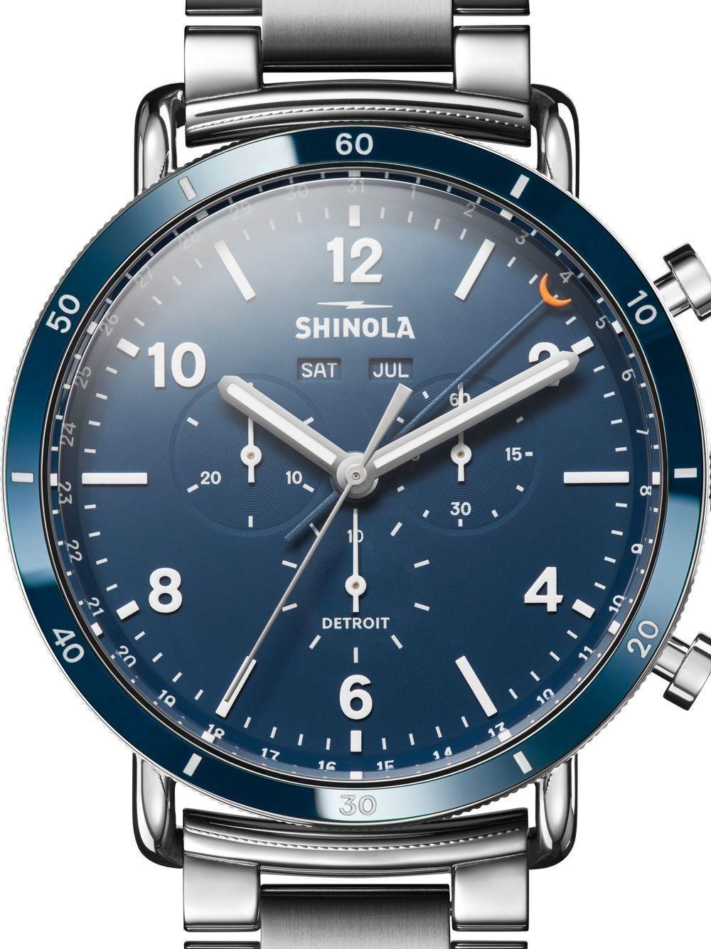 SHINOLA Canfield Sport Chronograph 45mm In Sapphire Product Image