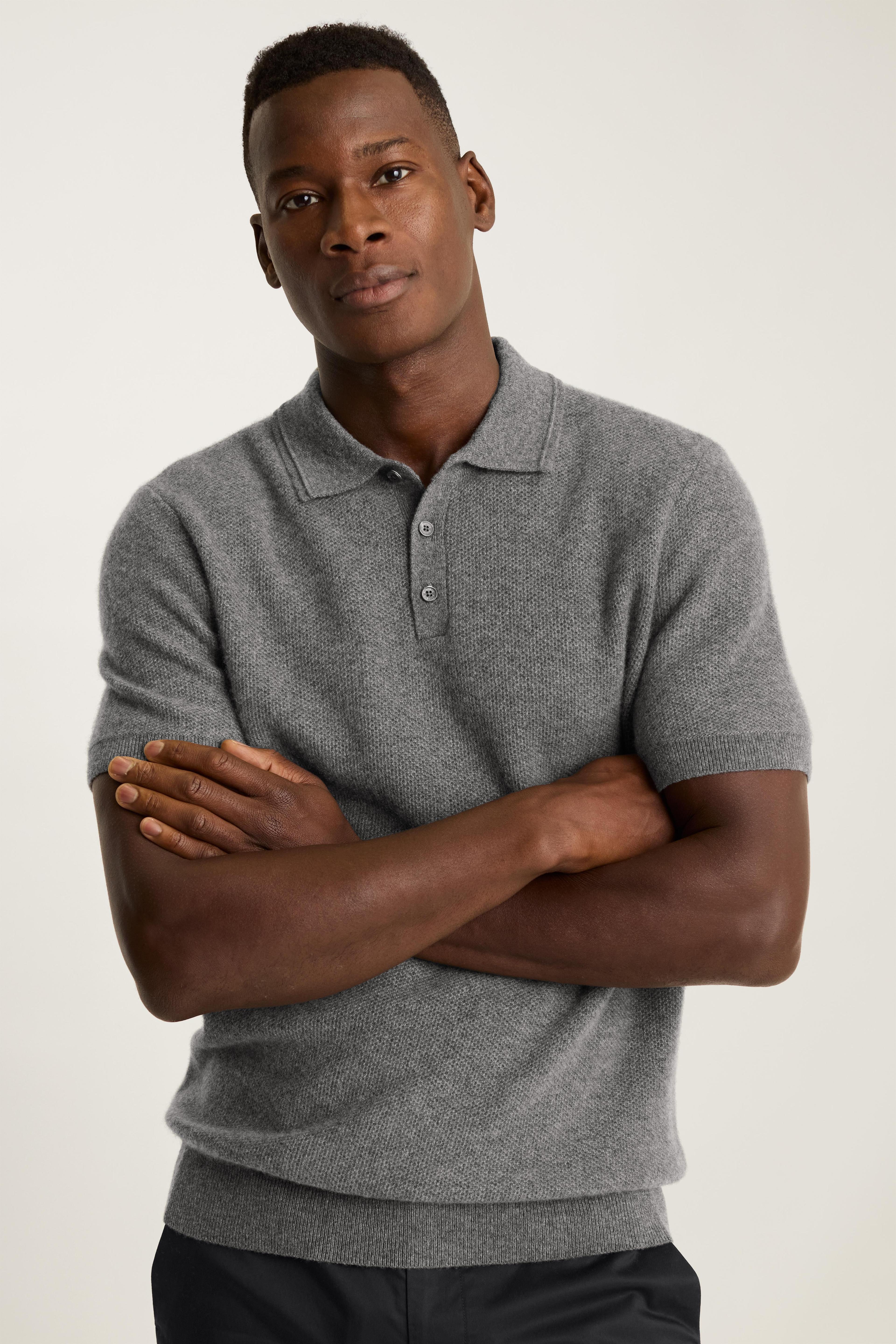 Hudson Cashmere Sweater Polo Product Image