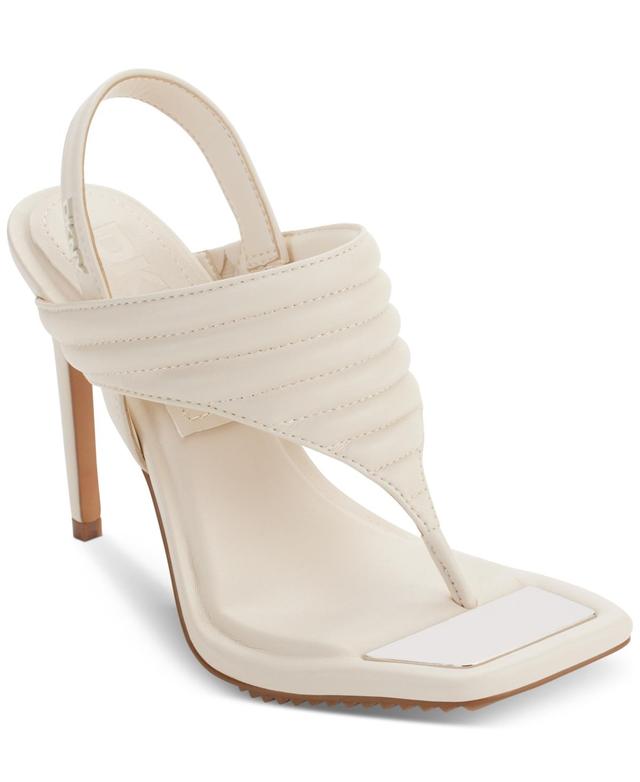 Dkny Womens Ranae Square-Toe Slingback Dress Sandals Product Image