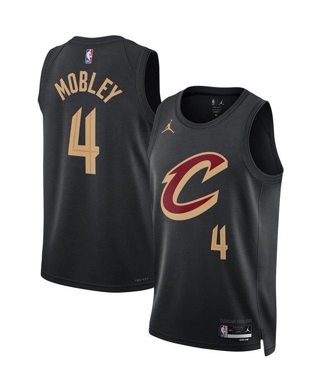 Mens Jordan Evan Mobley Black Cleveland Cavaliers Statement Edition Swingman Jersey - Black Product Image