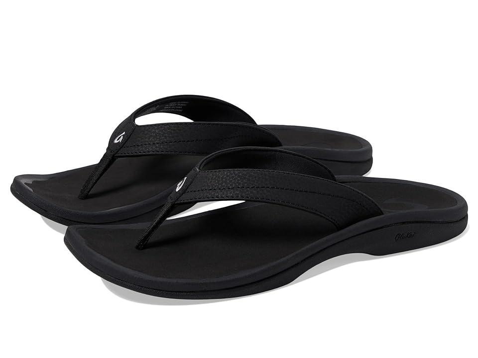 OluKai Ohana W Black) Women's Sandals Product Image