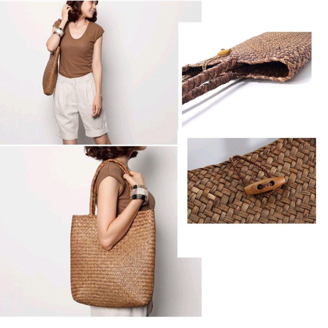 Spring Straw Shopping Bag Product Image