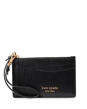 kate spade new york morgan leather wristlet card case Product Image