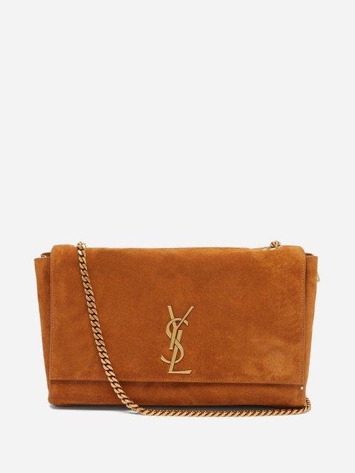 Womens Kate Medium Reversible Chain Bag in Suede and Leather Product Image