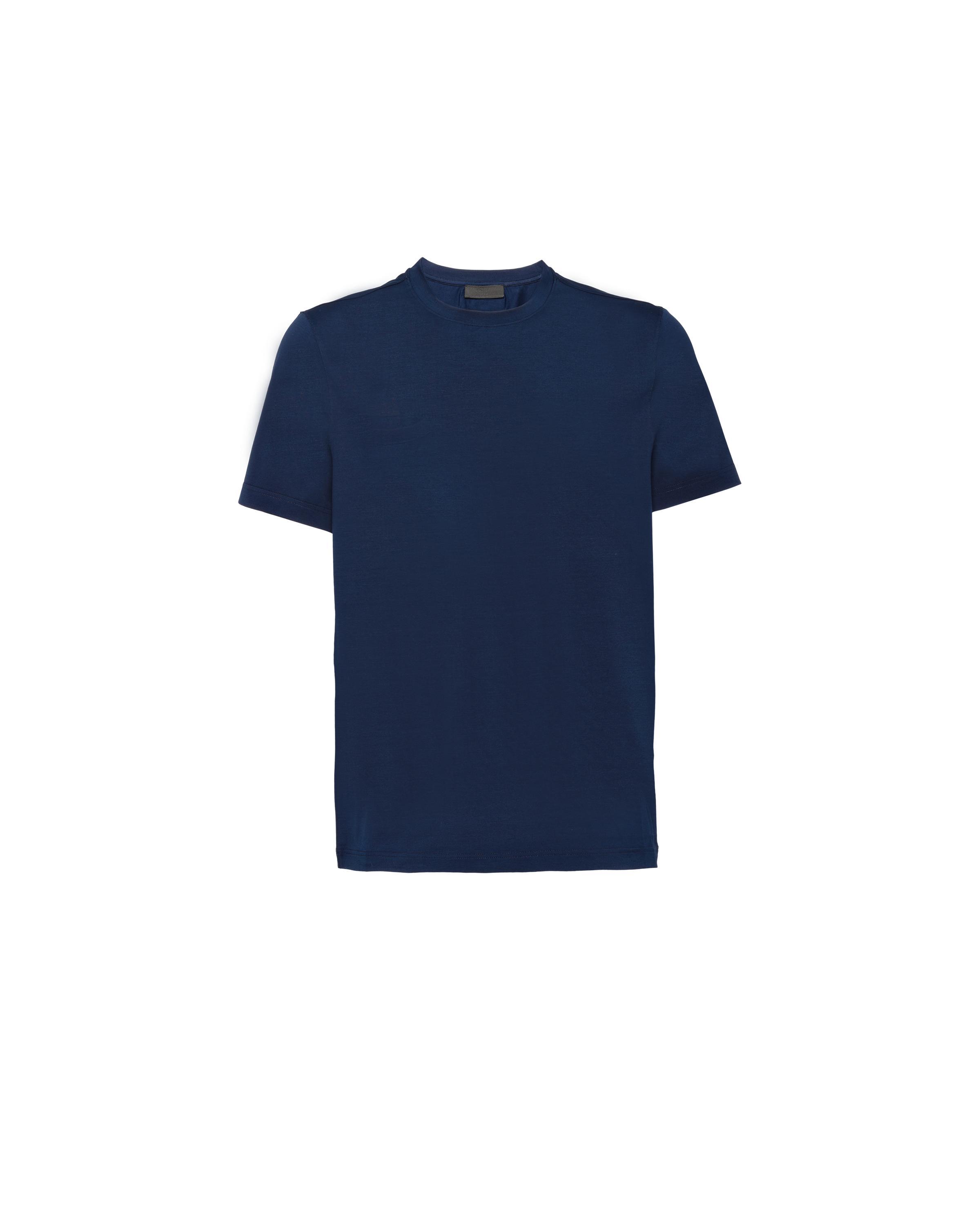 Stretch cotton T-shirt Product Image