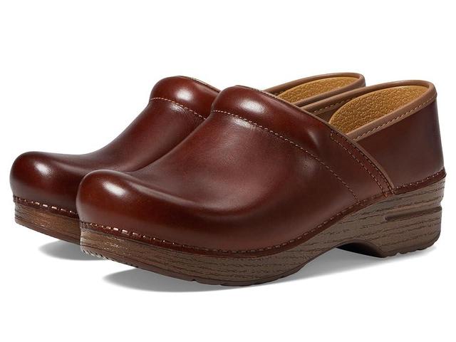 Dansko Professional (Saddle Full Grain) Women's Clog Shoes Product Image