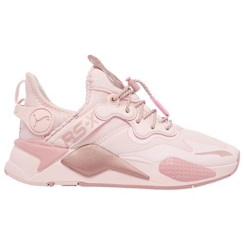 PUMA Womens RS-X Tech - Shoes Gold/Pink Product Image