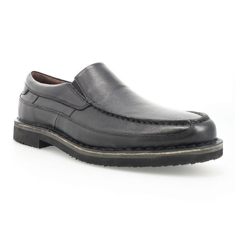 Propet Flynn Mens Leather Dress Loafers Product Image