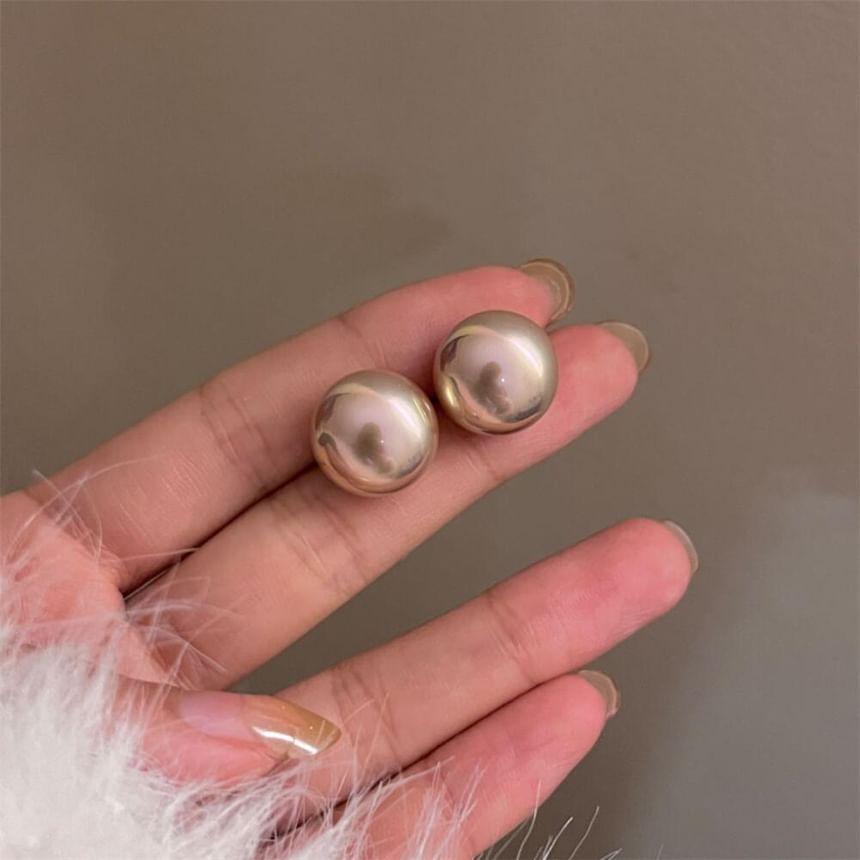 Faux Pearl Earrings Product Image