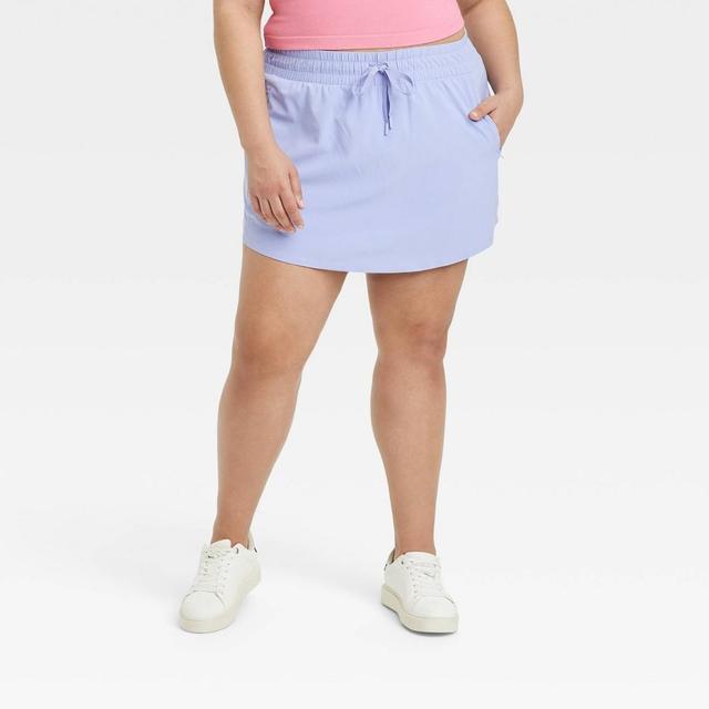 Womens Flex Woven Skort - All In Motion Lilac Purple 3X Product Image