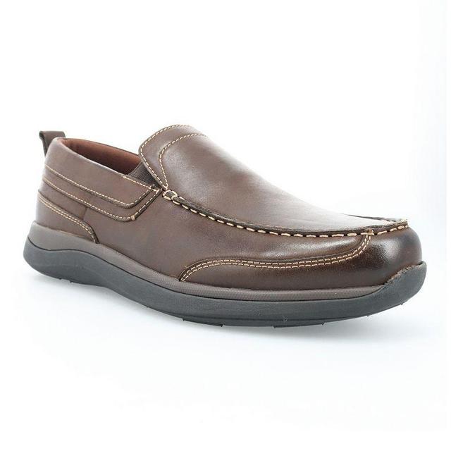 Propet Preston Mens Leather Loafers Product Image