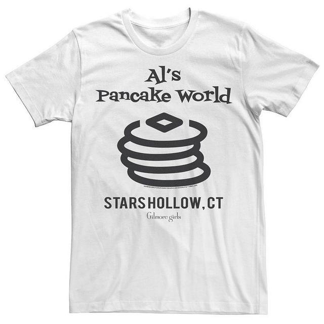 Mens Gilmore Girls Als Pancake World Logo Tee Athletic Grey Product Image