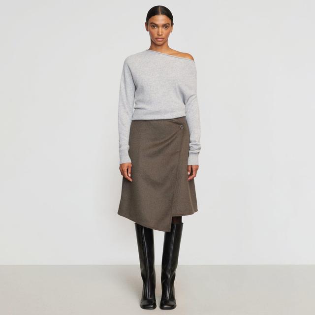 Sadie Asymmetric Wrap Skirt Product Image