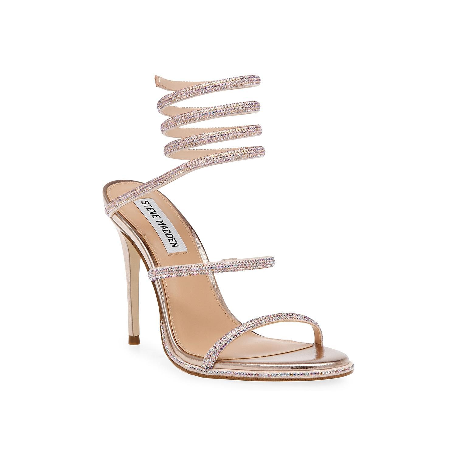 Steve Madden Exotica Ankle Wrap Sandal Product Image