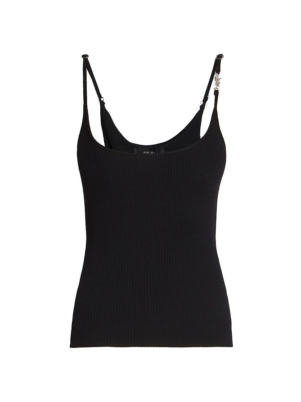 Womens Vertical Logo Tank Top Product Image