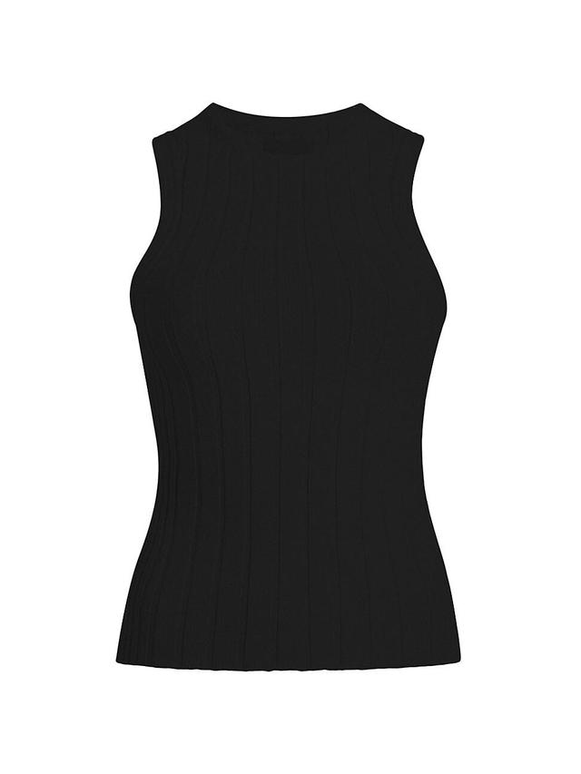 Womens Manu Ribbed Cotton-Blend Tank Product Image