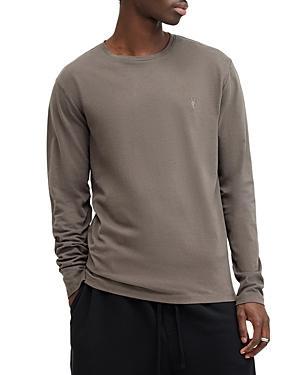 ALLSAINTS Brace Long Sleeve Tee In Ash Khaki Product Image