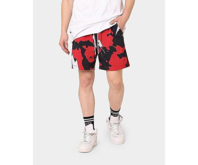 The Anti Order Mens Storm Camo Beach Shorts - Black/white Product Image