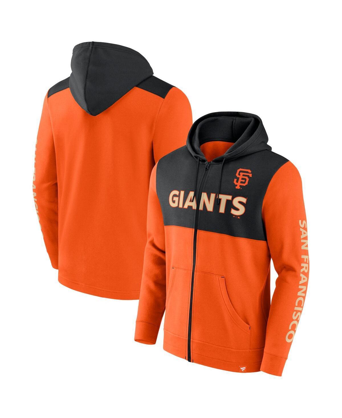 Mens Fanatics Branded /Black San Francisco Giants Ace Hoodie Full-Zip Sweatshirt Product Image