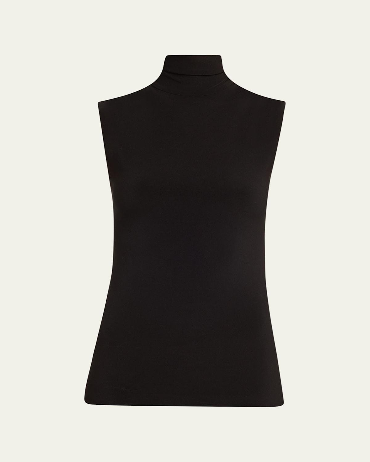 Slim Fit Sleeveless Turtle Top product image