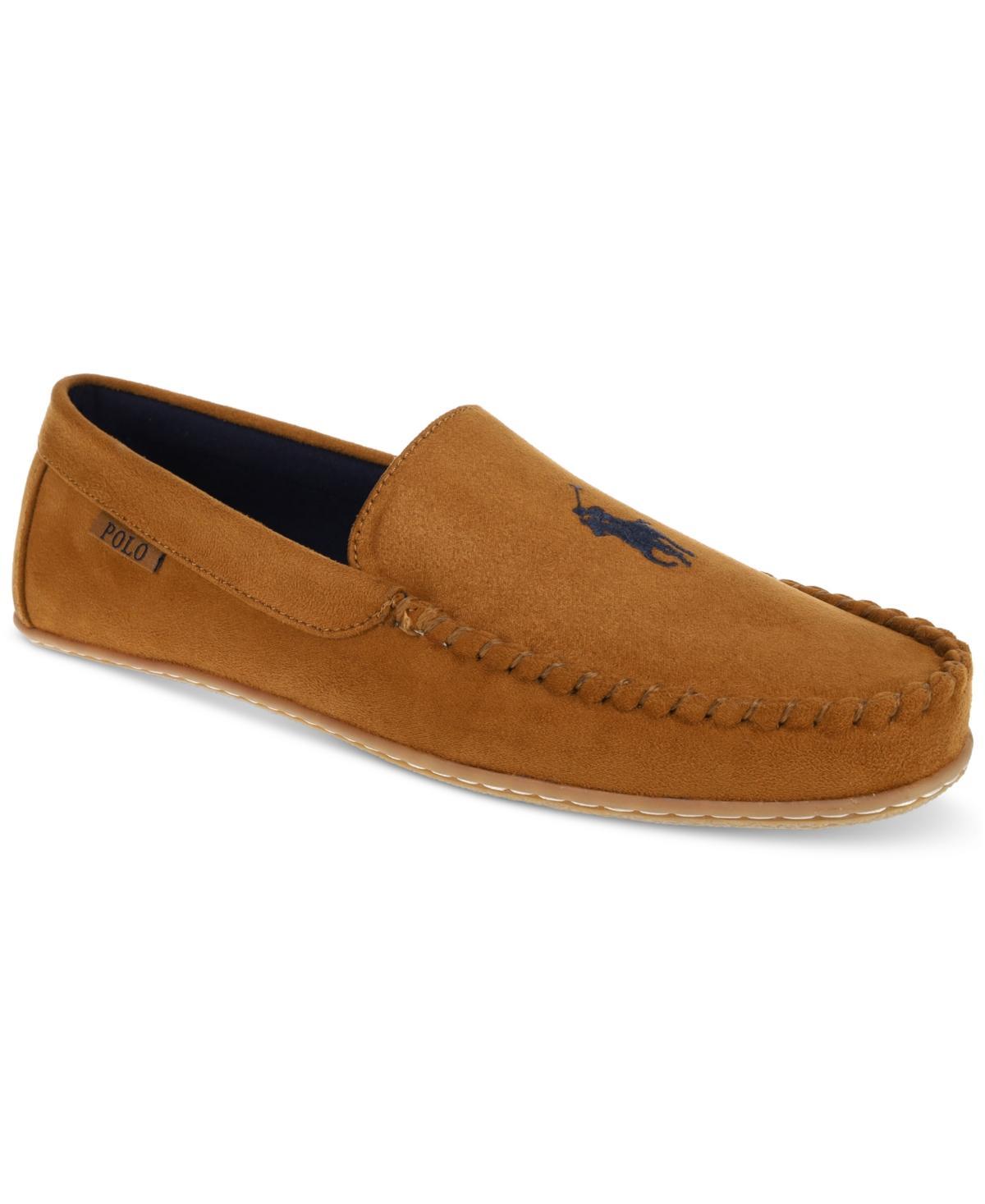 Polo Ralph Lauren Snuff Micro w/Navy Pony Player (Snuff) Men's Slippers Product Image