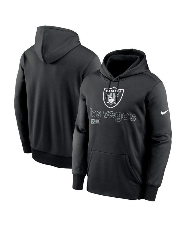 Nike Mens Black Minnesota Vikings Performance Pullover Hoodie Product Image