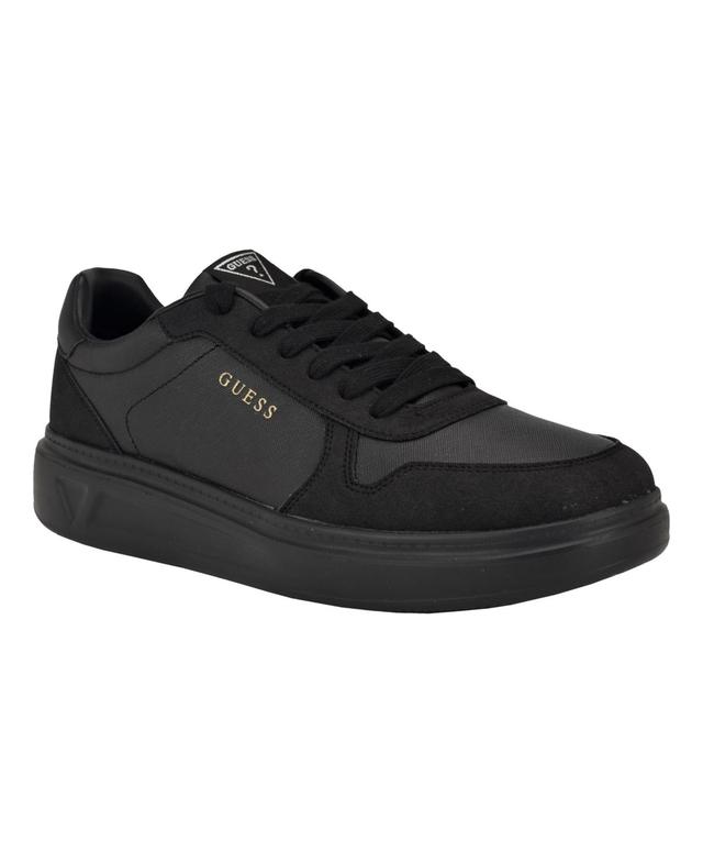 Guess Mens Caxer Elevated Lace Up Fashion Sneakers Product Image