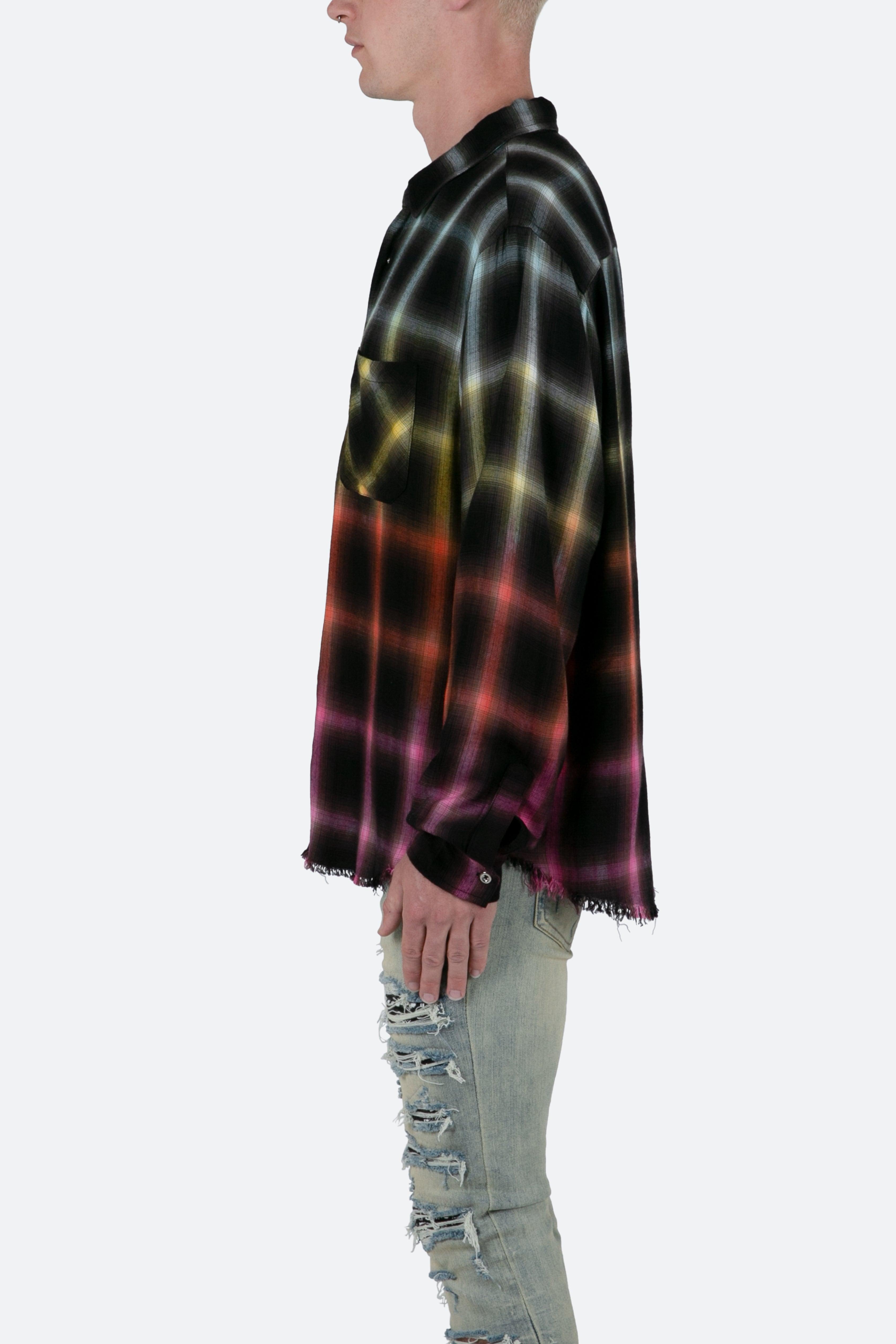 Ombre Flannel Shirt - Multi Male Product Image