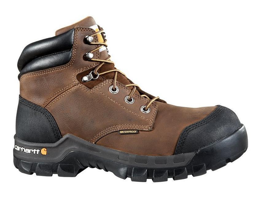 Men's Carhartt CMF6380 Waterproof Comp Toe Work Boots Product Image