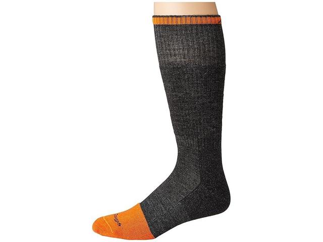 Darn Tough Vermont Steely Boot Cush w/ Full Cush Toe Box (Graphite) Men's Knee High Socks Shoes Product Image