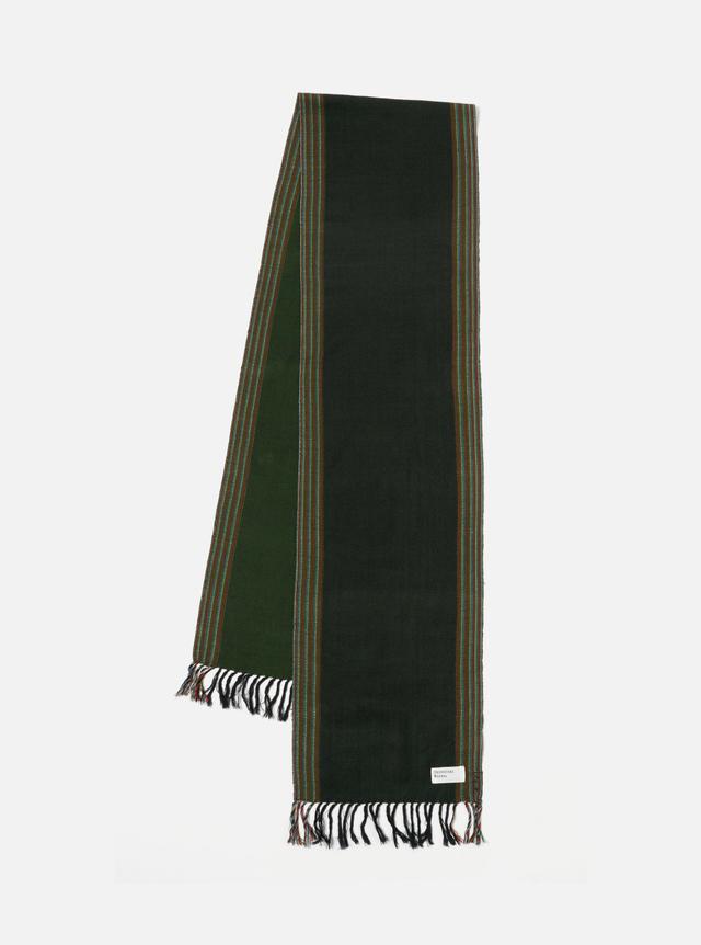 Universal Works Wool Scarf in Forest Merino Wool Product Image