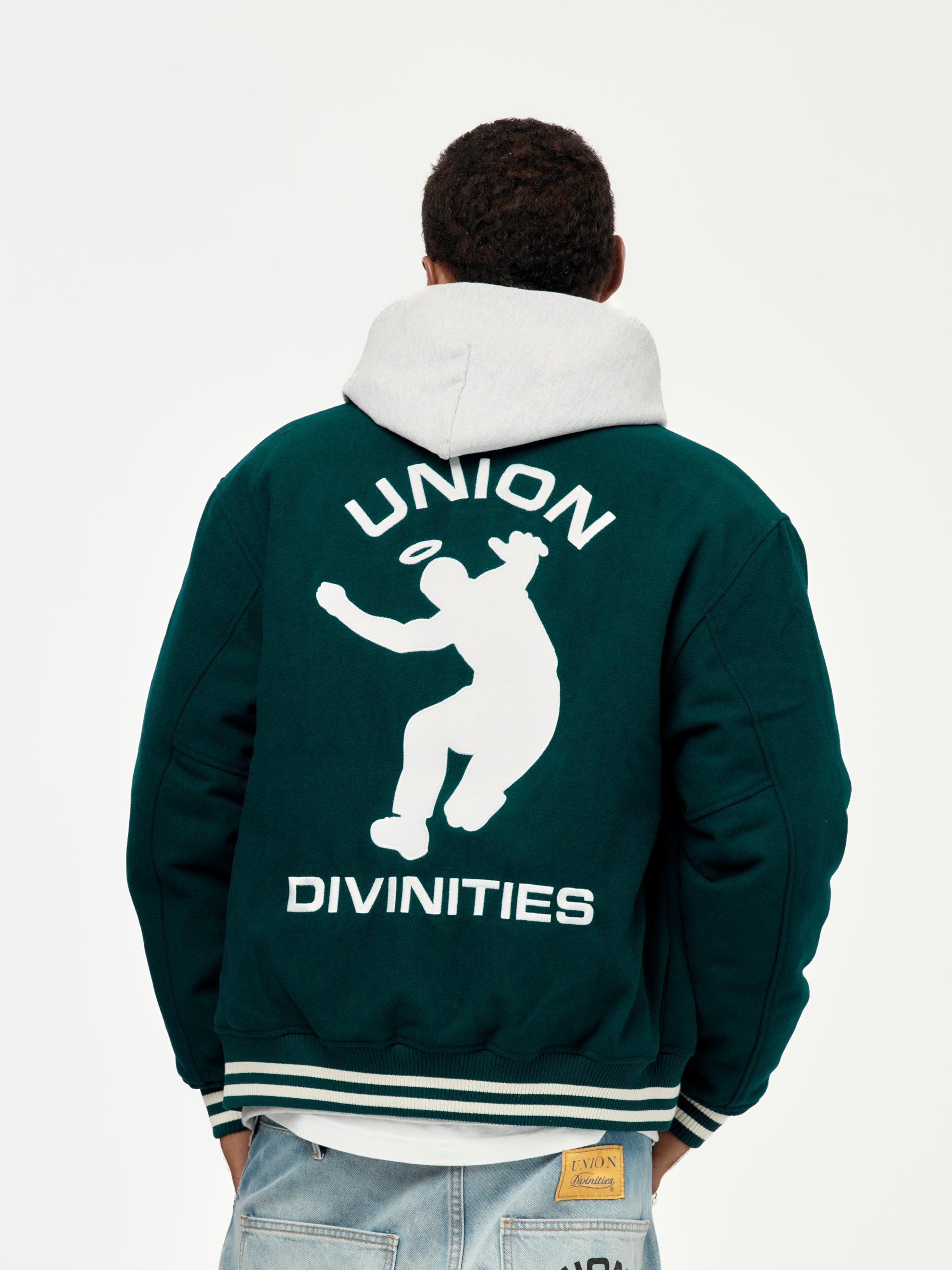 Divinities x Union Varsity Jacket (Dark Green) Product Image