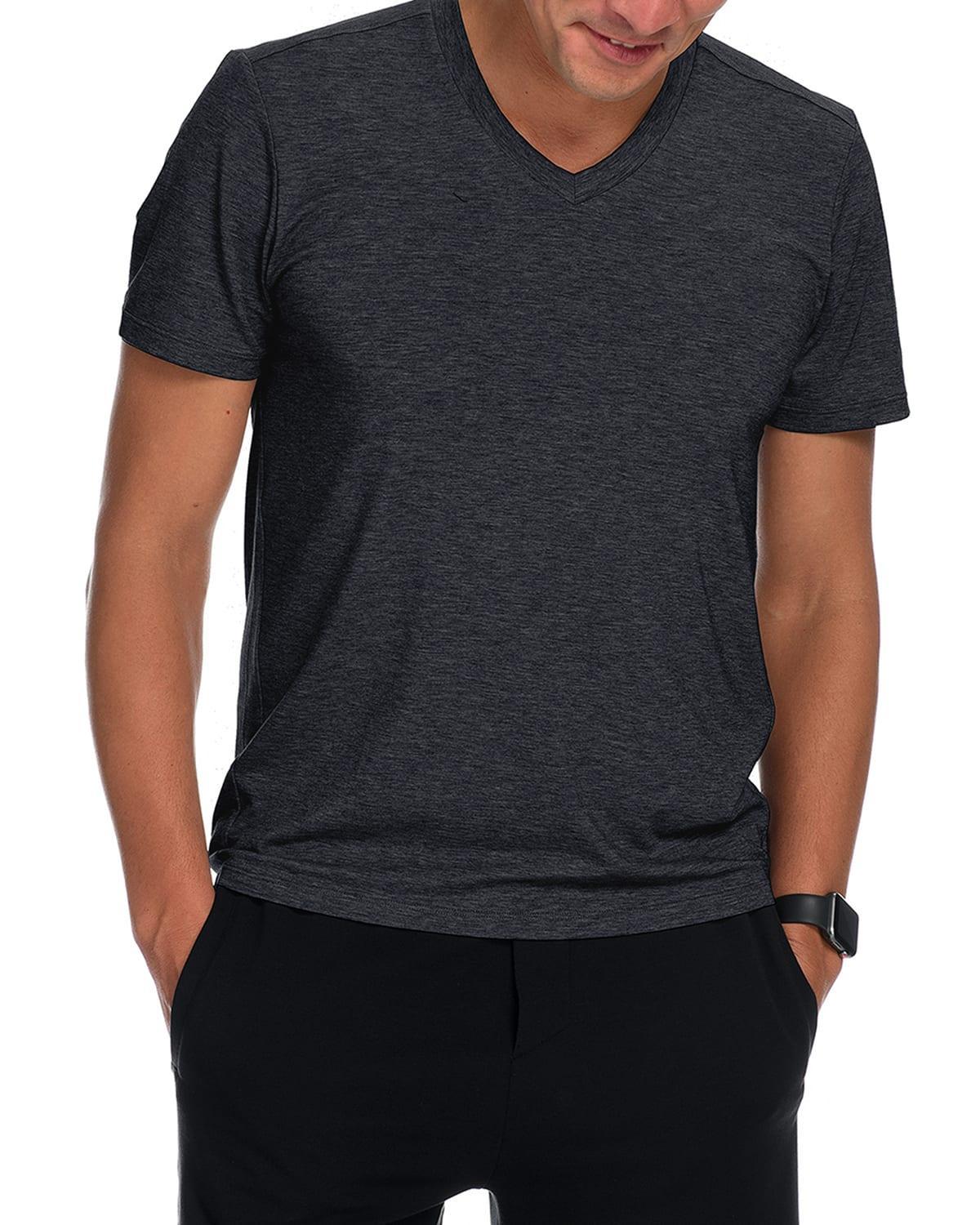 Mens Mission V-Neck Performance T-Shirt Product Image