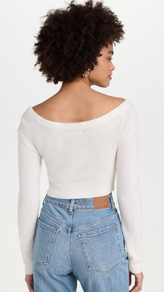 Reformation Millie Off Shoulder Cardigan | Shopbop Product Image