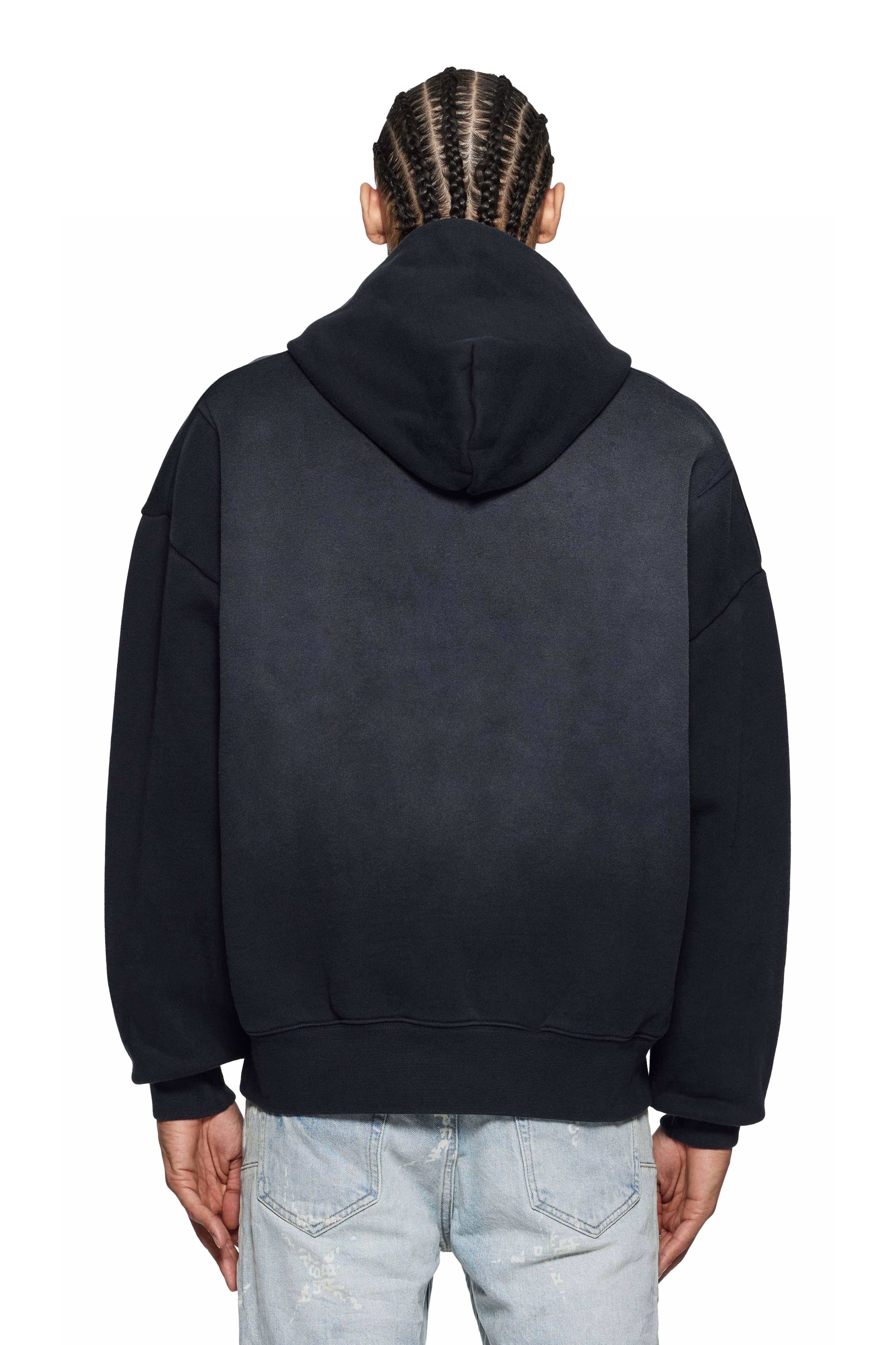 Studded Scratch Hoodie Male Product Image