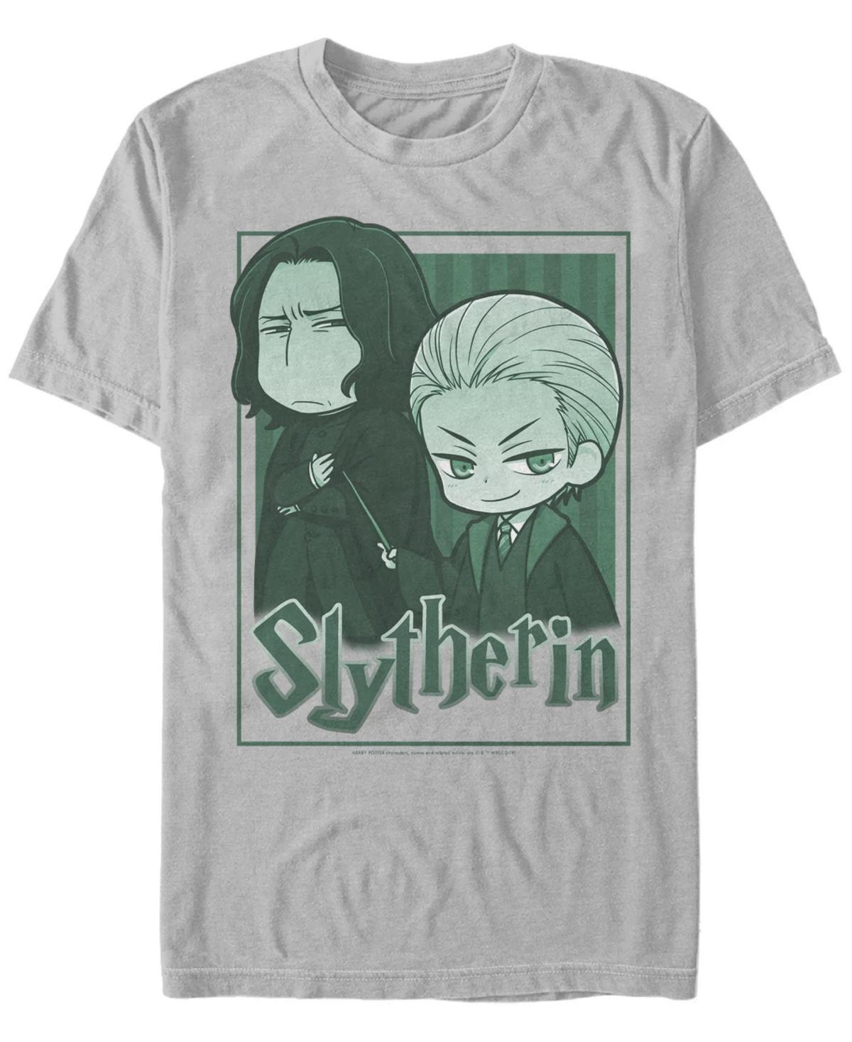 Mens Harry Potter Slytherin Snape & Draco Anime Tee Product Image