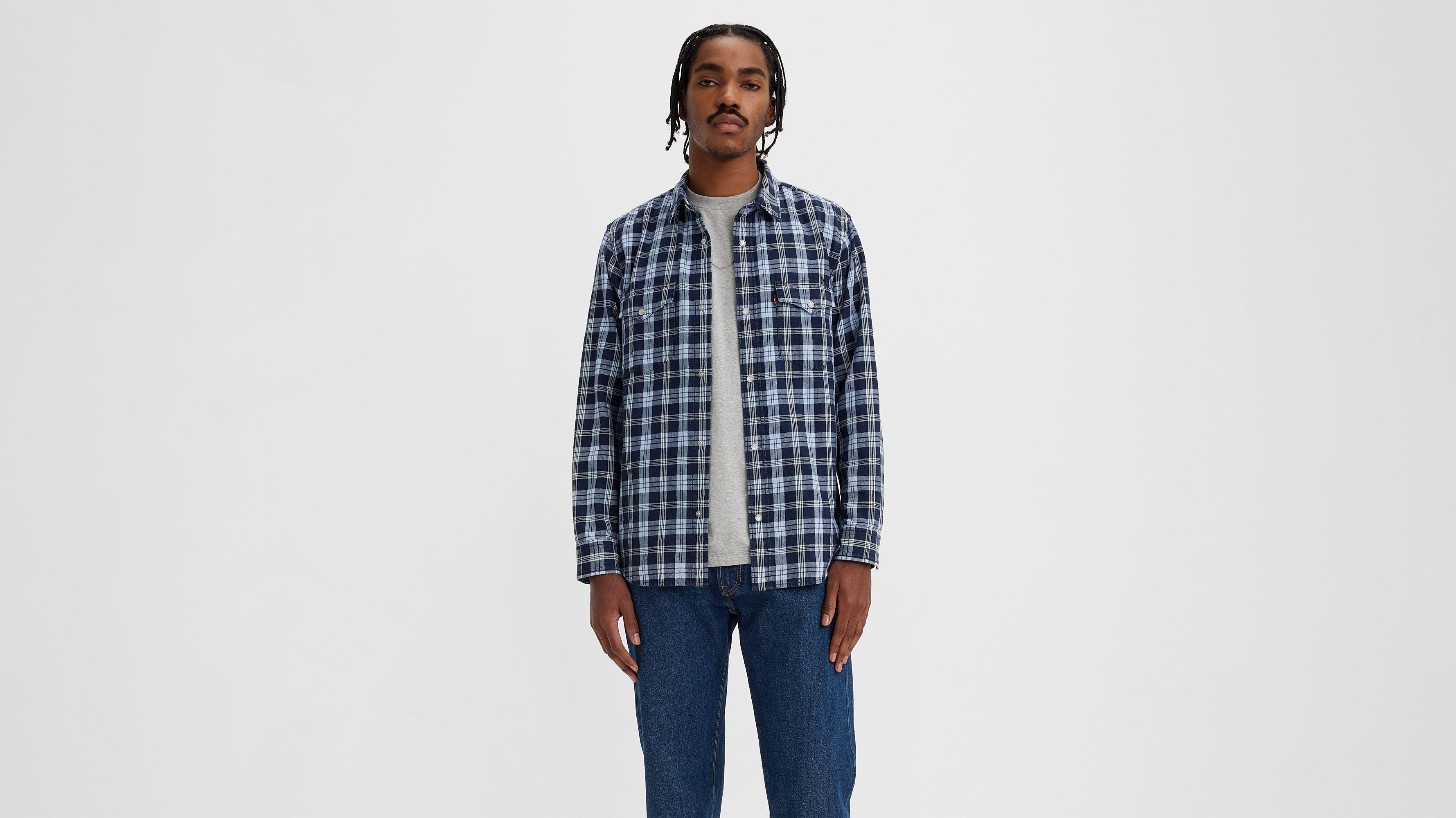 Levi's Fit Western Shirt Chambray - Men's Product Image