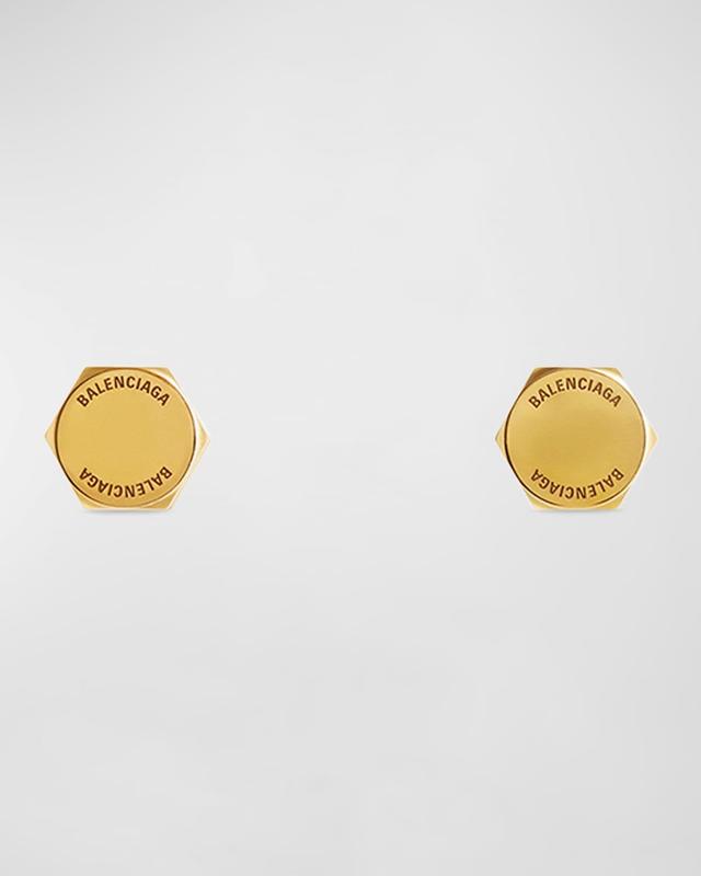 Womens Garage Double Screw Earrings Product Image