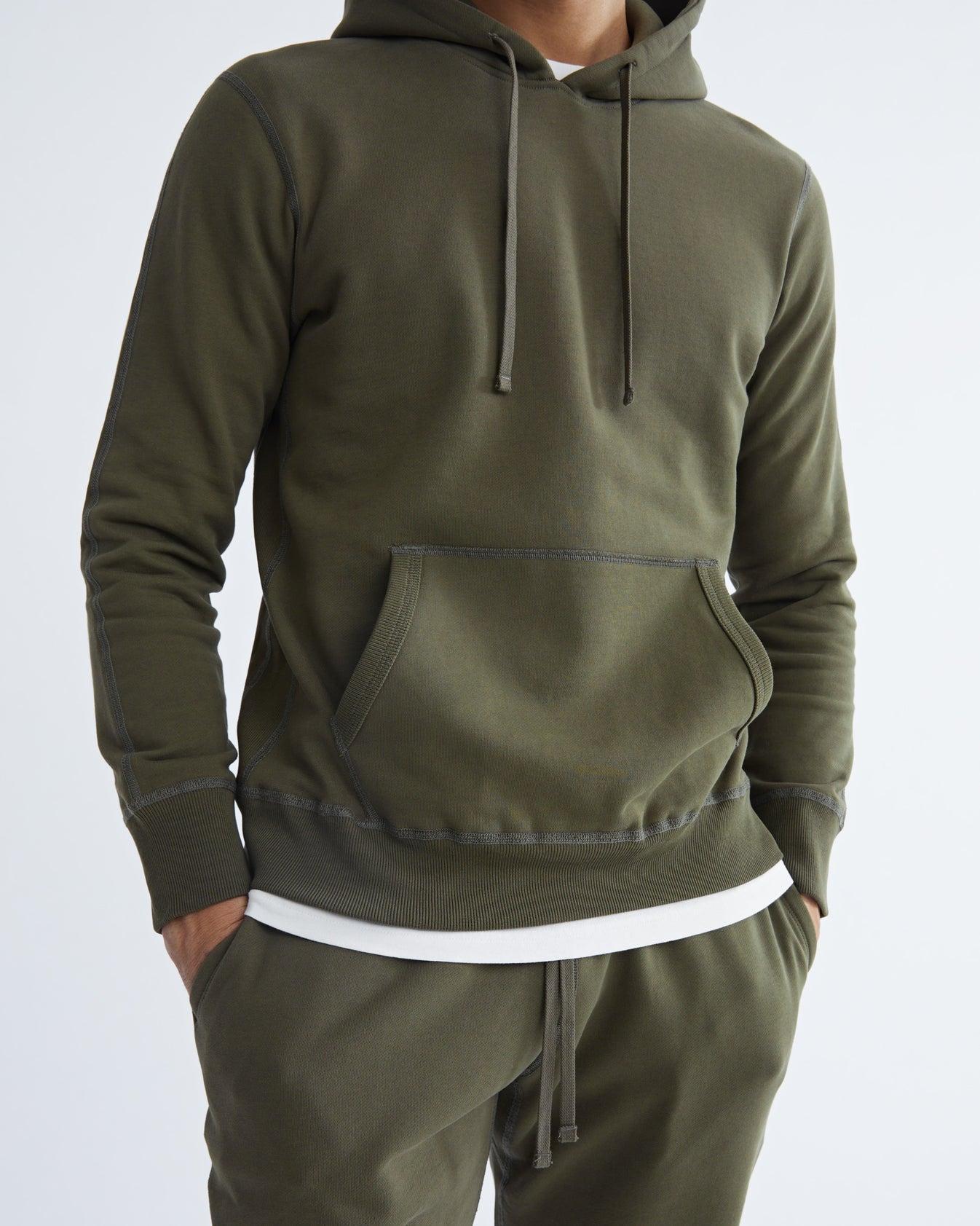 Reigning Champ Midweight Terry Pullover Hoodie Male Product Image