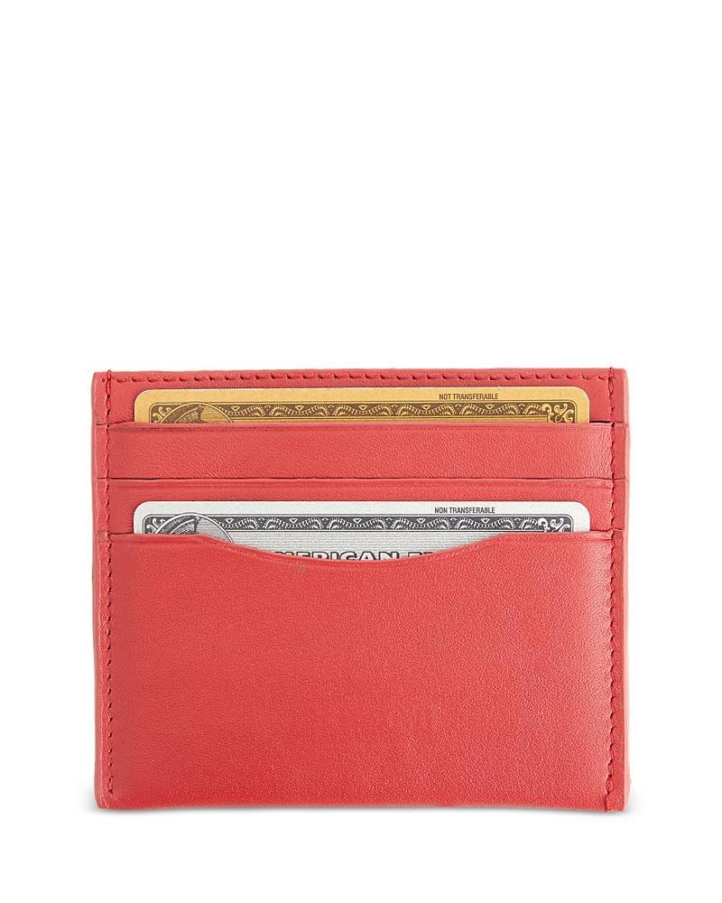 Mens RFID-Blocking Leather Card Wallet Product Image