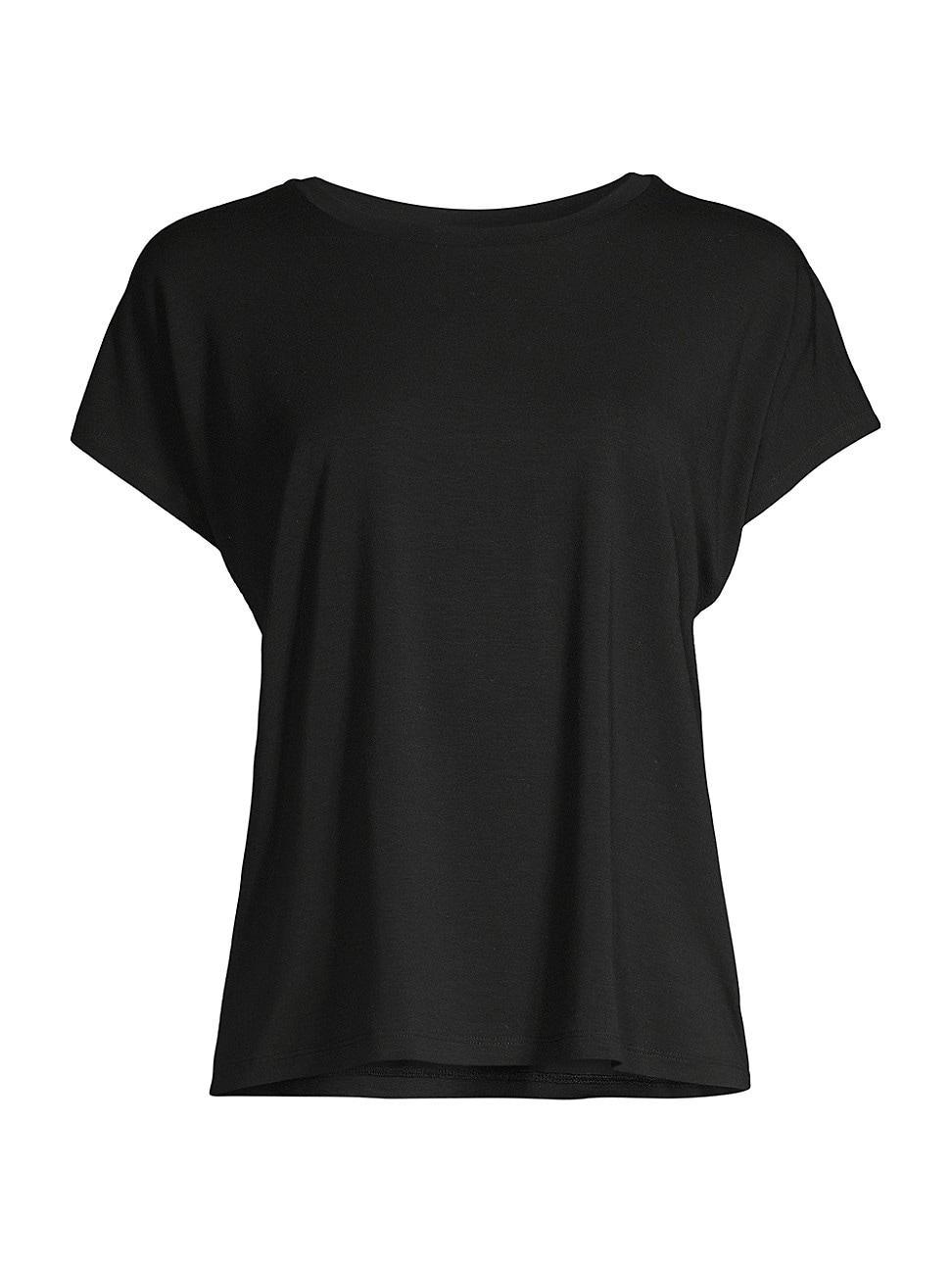 Womens Crewneck Boxy T-Shirt Product Image