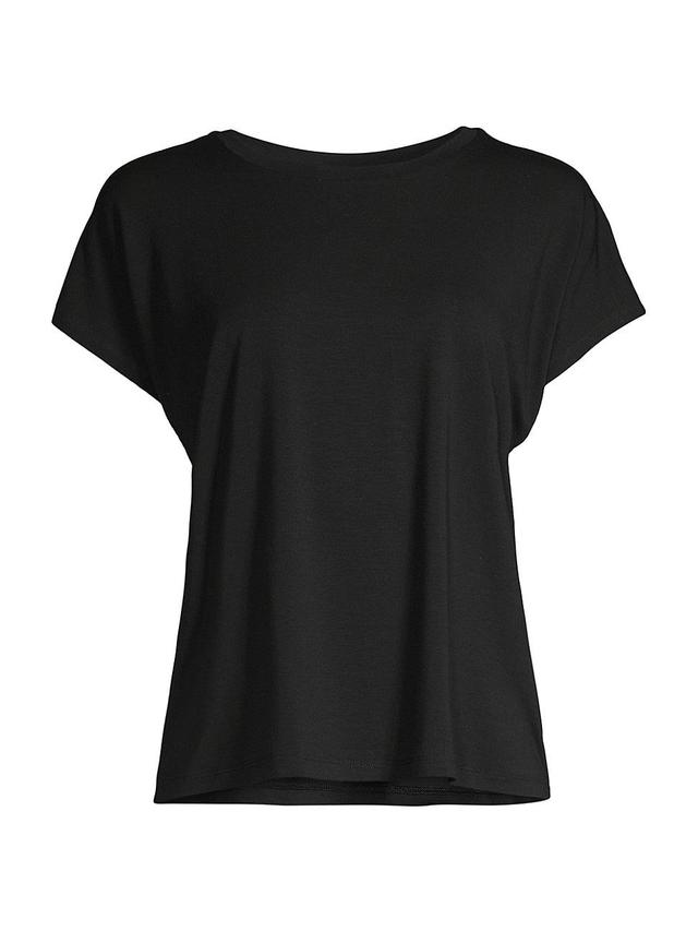 Womens Crewneck Boxy T-Shirt Product Image