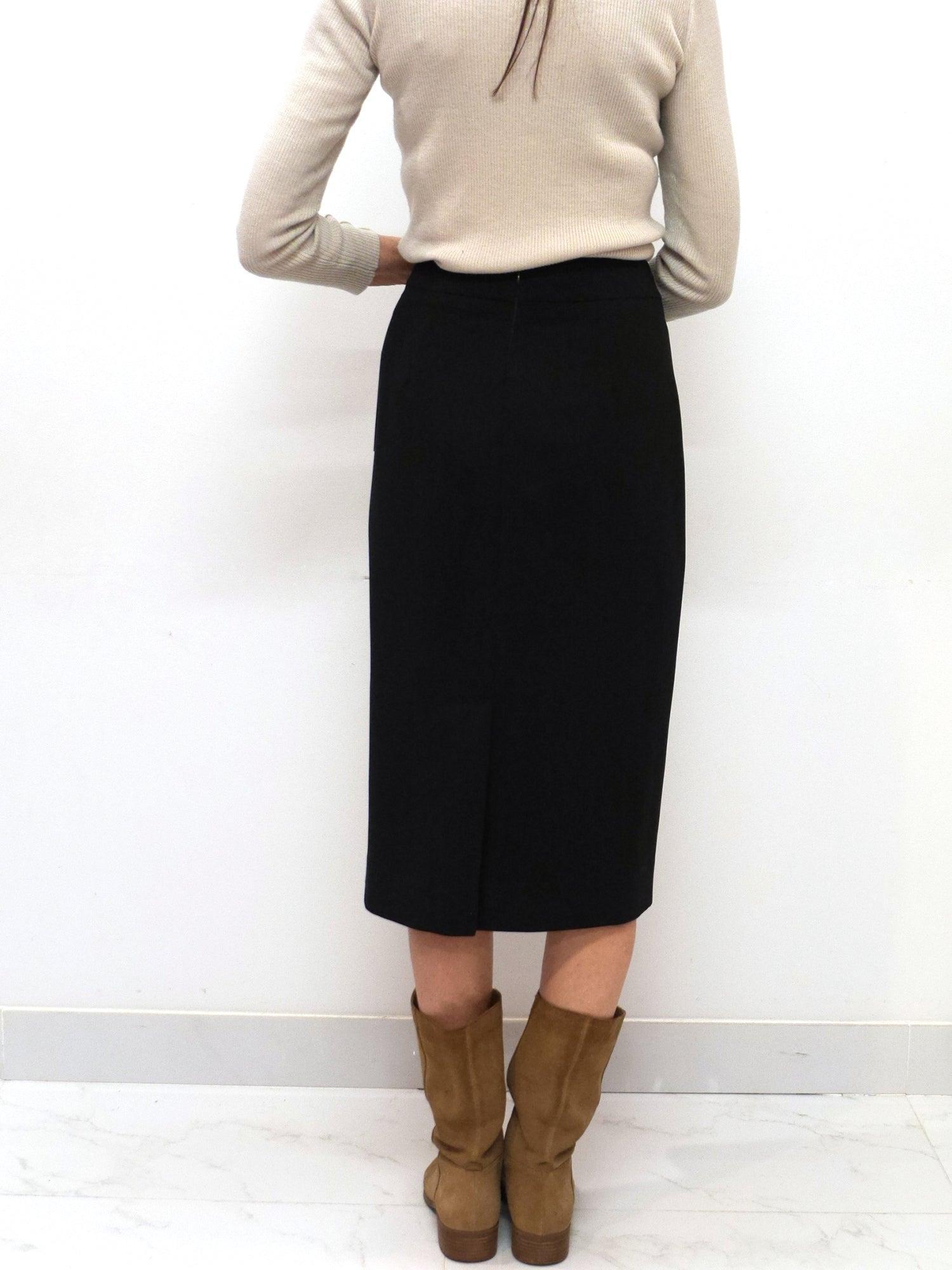 Mossaic Slim Cut Straight Skirt Skirt (1804) Product Image