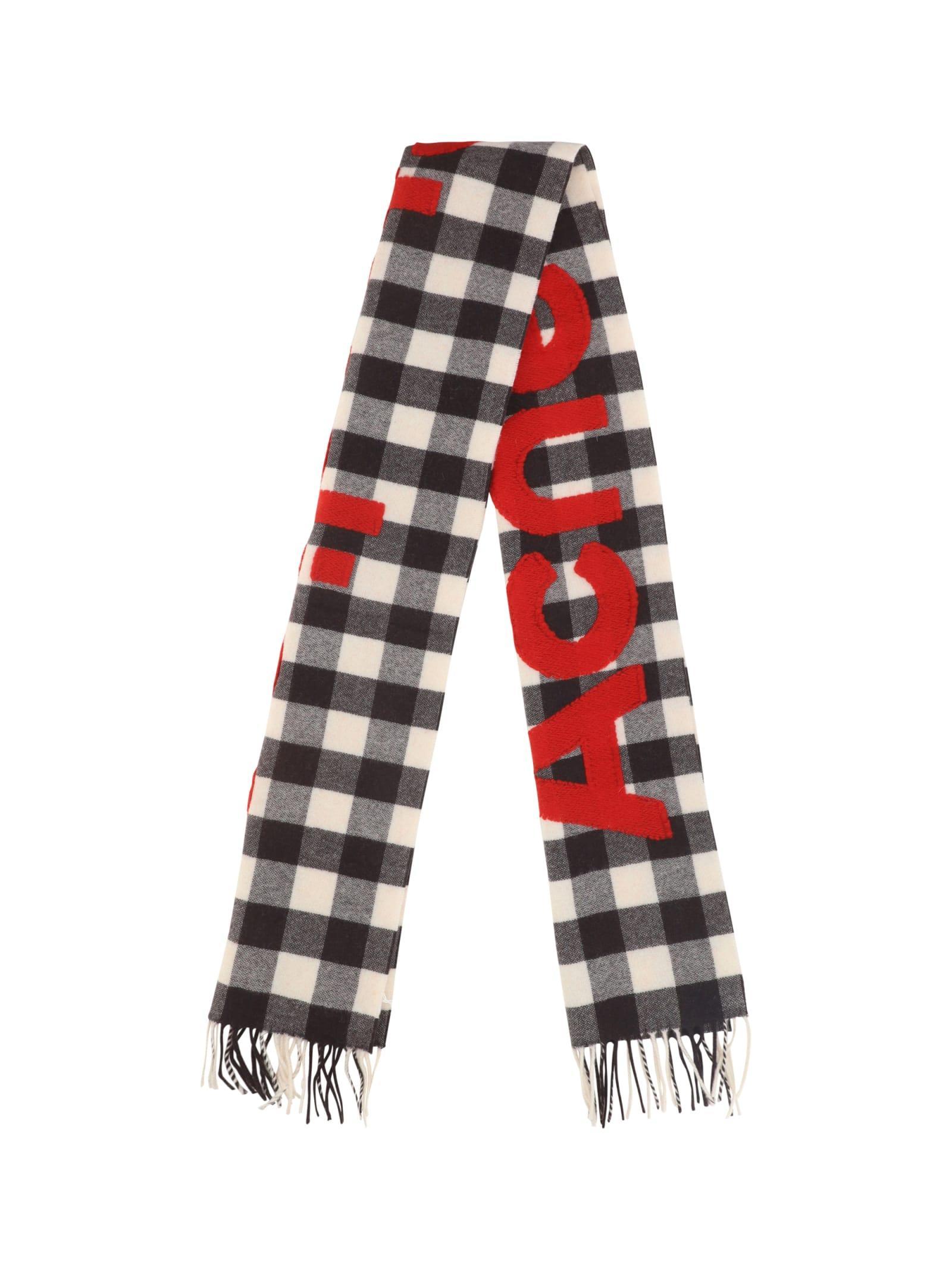 Wool Scarf In Grey Product Image