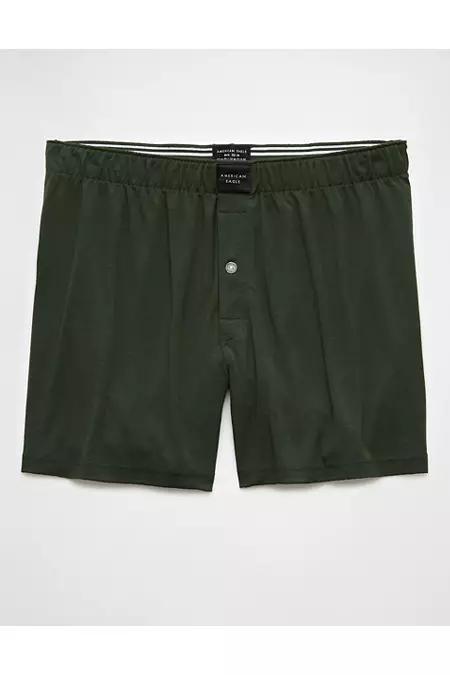 AEO Mens Slim Knit Ultra Soft Boxer Short Men's Product Image